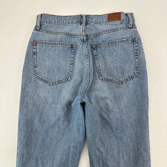 BDG Slim Straight Button Fly Distressed Raw Hem Women's size 27 Blue Jeans - Picture 5 of 5